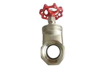 China 2 tipo de conexão rosqueado Npt completo de Astm do aço da válvula de porta 316 do furo da polegada fornecedor