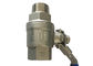 Válvula de bola 316 npt de aço inoxidável de 1000 libras por polegada quadrada ou bsp m/f rosqueado fornecedor
