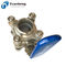 Material 316 de aço inoxidável da válvula de bola da extremidade 1000PSI 3PC da solda de extremidade fornecedor